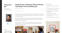Desktop Screenshot of blog.haqqi.net